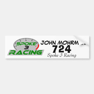 Autocollant De Voiture le rai 3 final, pointe, JOHN MOHRMAN, 724, a parlé