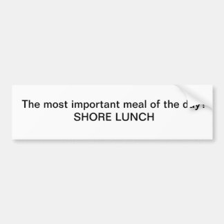 Autocollant De Voiture Le repas le plus important du jour ?  Déjeuner de