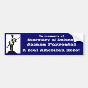 Autocollant De Voiture Le secrétaire à la Défense James Forrestal