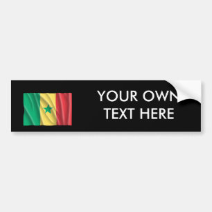 AUTOCOLLANT DE VOITURE LE SÉNÉGAL