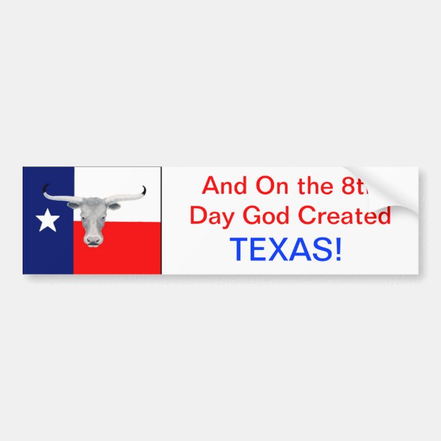 Autocollant De Voiture Le Texas (Devant)