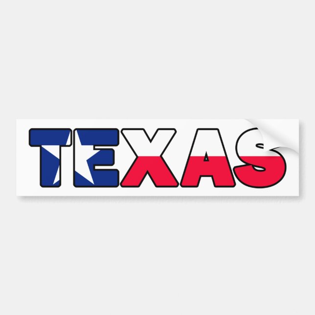 Autocollant De Voiture Le Texas (Devant)