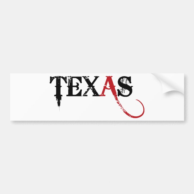 Autocollant De Voiture Le Texas (Devant)