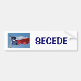 Autocollant De Voiture le Texas-drapeau, FONT CÉCESSION