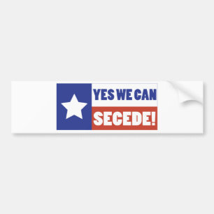 Autocollant De Voiture Le Texas font cécession