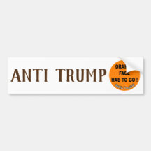 Le visage orange doit partir ! / Anti-Trump,
