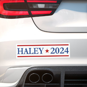 Autocollant De Voiture Le vote de Nikki Haley 2024 moderne