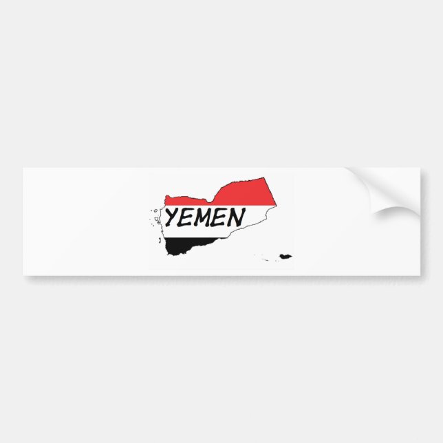 Autocollant De Voiture Le Yémen (Devant)
