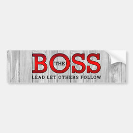 AUTOCOLLANT DE VOITURE LEAD LET OTHERS FOLLOW