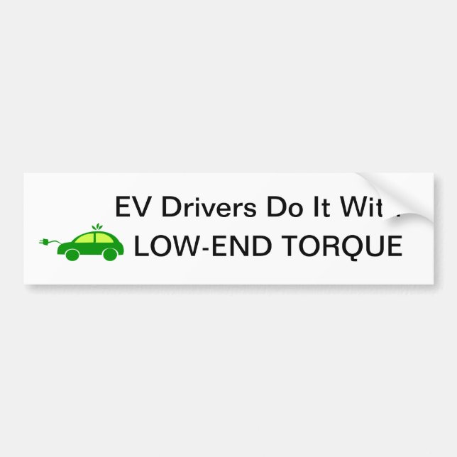 Autocollant De Voiture Les conducteurs d'EV le font adhésif pour (Devant)