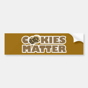 Autocollant De Voiture Les cookies sont importants