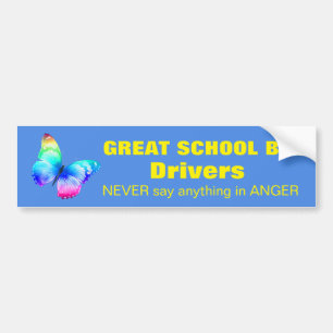 Autocollant De Voiture Les GRANDS CHAUFFEURS d'AUTOBUS SCOLAIRE ne disent