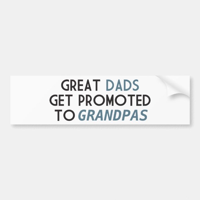 Autocollant De Voiture Les grands papas obtiennent favorisés aux (Devant)