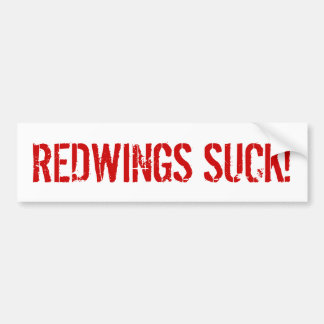 Autocollant De Voiture Les grives mauvis sucent le bumpersticker d'humour