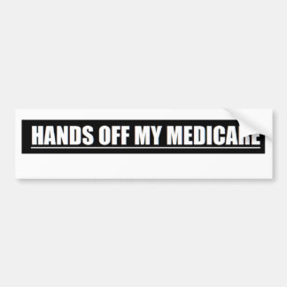 AUTOCOLLANT DE VOITURE LES MAINS DE MA MÉDECINE