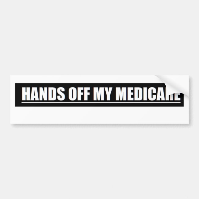 AUTOCOLLANT DE VOITURE LES MAINS DE MA MÉDECINE (Devant)