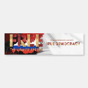 Autocollant De Voiture LES Russes libres