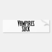 Les vampires sucent