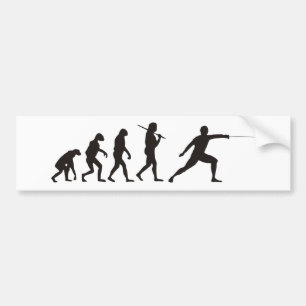 Autocollant De Voiture L'évolution de la clôture