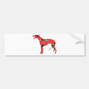 Autocollant De Voiture Lévrier