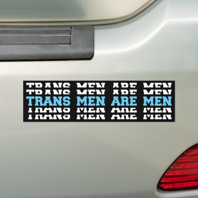 Autocollant De Voiture LGBTQ Hommes Transgenres (En voiture)