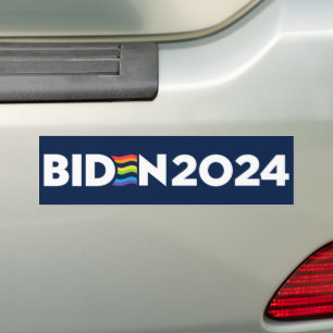 Autocollant De Voiture LGBTQ Pour Biden Harris 2024