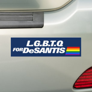 Autocollant De Voiture LGBTQ Pour DeSantis 2024