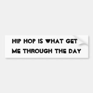 Autocollant De Voiture L'Hip hop aide.