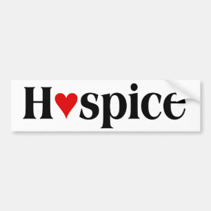Autocollant De Voiture L'hospice est dans les affaires des soins de