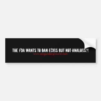 Autocollant De Voiture l'hypocrisie de FDA