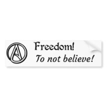 Liberté à ne pas croire !