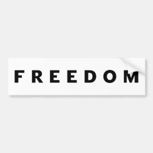 Autocollant De Voiture Liberté Un Véritable Patriote