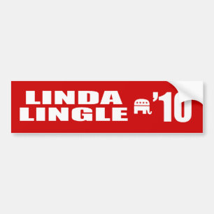 AUTOCOLLANT DE VOITURE LINDA LINGLE POUR LE SÉNAT