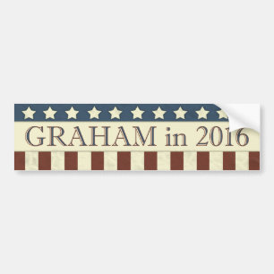 Autocollant De Voiture Lindsey Graham Présidente en 2016