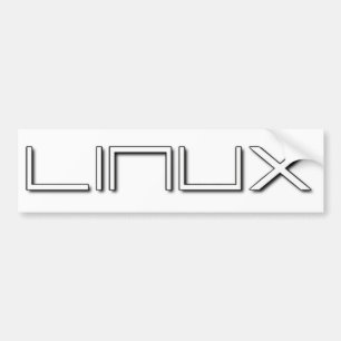 AUTOCOLLANT DE VOITURE LINUX