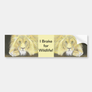 Autocollant De Voiture Lion