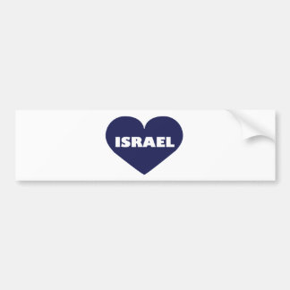 Autocollant De Voiture L'Israël dans mon cerf