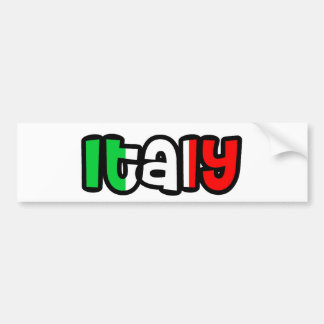 Autocollant De Voiture L'Italie