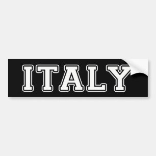 Autocollant De Voiture L'Italie