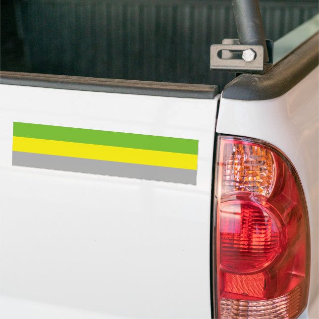 Autocollant De Voiture Lithromantic Pride (Sur camion)