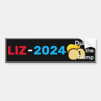 Autocollant De Voiture Liz 2024 déposez l'autocollant pare-chocs