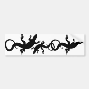 Autocollant De Voiture Lizard Art Gifts Lizard Bumper Sticker Art Reptile