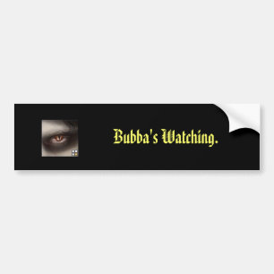 Autocollant De Voiture L'observation de Bubba