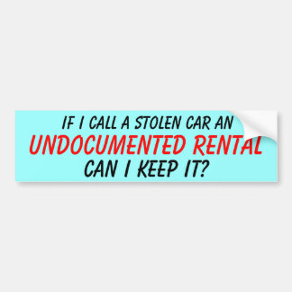 Autocollant De Voiture Location non documentée