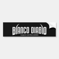 Logo d'adhésif pour pare-chocs de Blanco Diablo