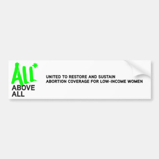 Autocollant De Voiture Logo d'All* surtout
