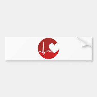 Autocollant De Voiture Logo de coeur