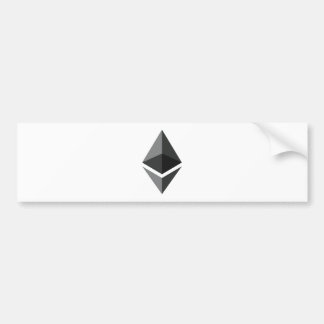 Autocollant De Voiture Logo de l'Ethereum uniquement