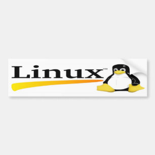 Autocollant De Voiture Logo de Linux avec des produits de Tux
