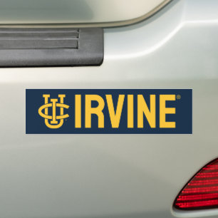 Autocollant De Voiture Logo de l'Université de Californie, Irvine